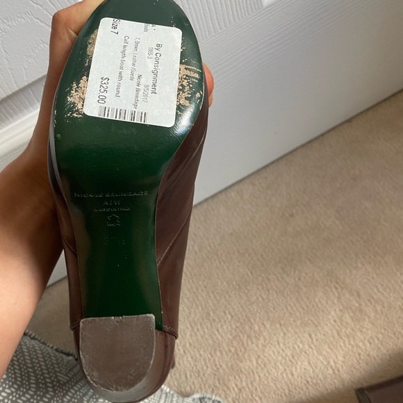 Calf length brown bootie! - Picture 6 of 6